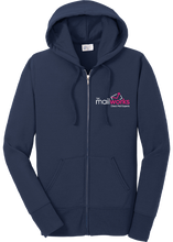 Load image into Gallery viewer, The Mailworks Ladies Cotton Full Zip Hoodie
