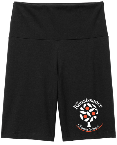 Renaissance Black Bike Shorts (DT7509) - FINAL SALE