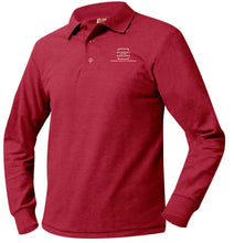 Load image into Gallery viewer, SCHOOL IN THE SQUARE -MIDDLE SCHOOL LONG SLEEVE POLO