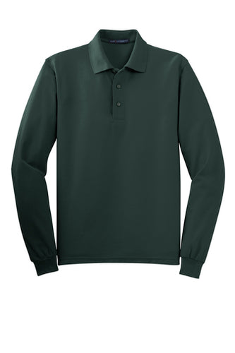 ST. THOMAS LONG SLEEVE POLO WITH LOGO