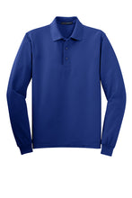 Load image into Gallery viewer, TEP LONG SLEEVE MIDDLE SCHOOL POLO WITH LOGO