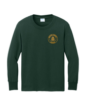 Load image into Gallery viewer, MCS LONG SLEEVE PE T-SHIRT W/ LOGO IN GREEN OR WHITE - FINAL SALE