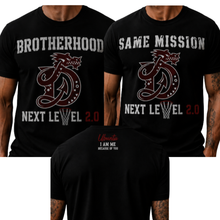 Load image into Gallery viewer, GVILLE 2.0 BLACK TRI-BLEND DRAGON T-SHIRTS (PC330)