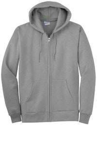 CSA FULL ZIP HOODED SWEATSHIRT WITH LOGO