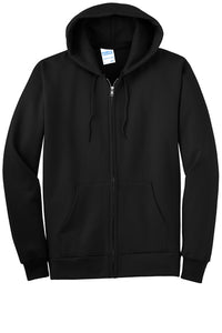 CSA FULL ZIP HOODED SWEATSHIRT WITH LOGO