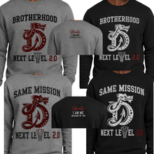 Load image into Gallery viewer, GVILLE 2.0 SPORTEK CREWNECK SWEATSHIRT (BLACK OR GREY ST266)