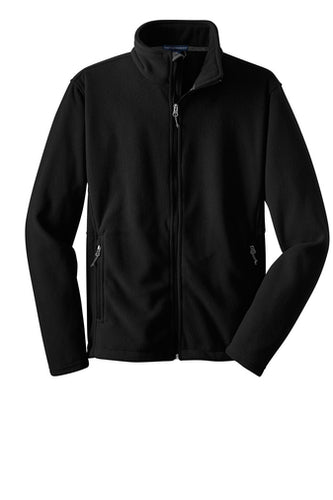 HOLLISTER MIDDLE SCHOOL BLACK FULL ZIP FLEECE W/ LOGO