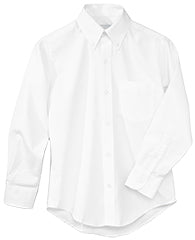 SQUARE HIGH SCHOOL WHITE L/S OXFORD