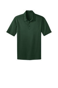 SQUARE HIGH SCHOOL S/S UNISEX DRI-FIT POLO STEEL GREY OR GREEN (K540)