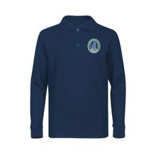 Load image into Gallery viewer, Doane Stuart Long Sleeve Polo Shirt with logo- FINAL SALE