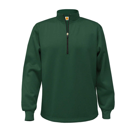 SQUARE HIGH SCHOOL DARK GREEN OR GREY DRI-FIT 1/4 ZIP