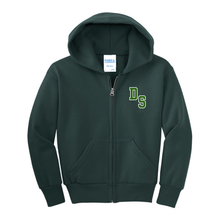 Load image into Gallery viewer, DOANE STUART FULL ZIP HOODED SWEATSHIRT with logo- FINAL SALE