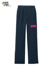Load image into Gallery viewer, AHN Bella Canvas Navy Sweatpant (Chose Logo Color)