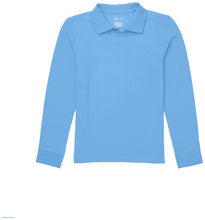 Load image into Gallery viewer, WHIN L/S LIGHT BLUE POLO- 3-5 ONLY w/ logo