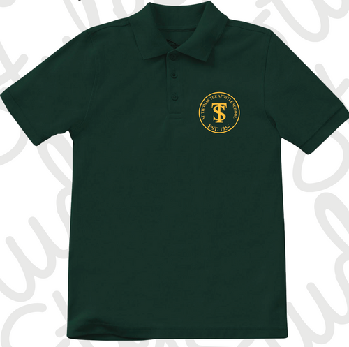 ST. THOMAS SHORT SLEEVE POLO WITH LOGO