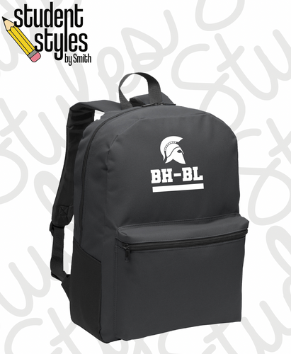 BHBL Chrome Book Bag (BG203 IN DARK CHARCOAL)