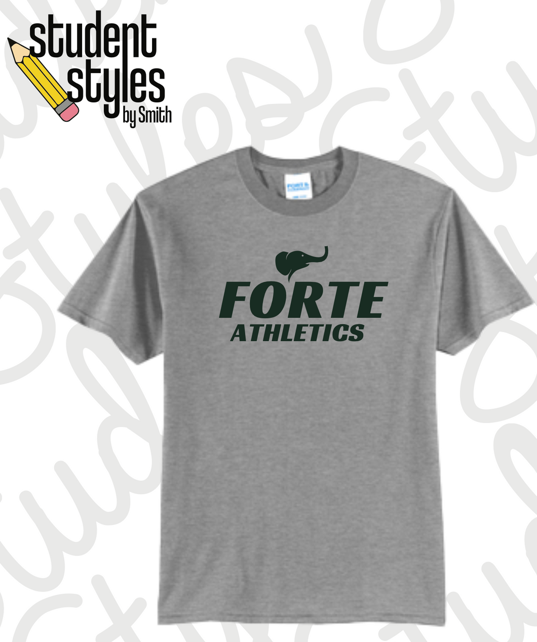 Forte Prep High School Grey T-Shirt