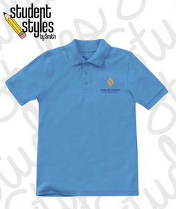 EMBLAZE SHORT SLEEVE POLO for 5th and 6th GRADE with logo!