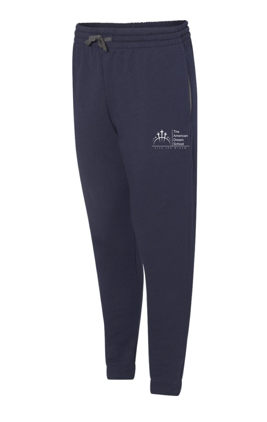 ADS NAVY JOGGERS WITH LOGO