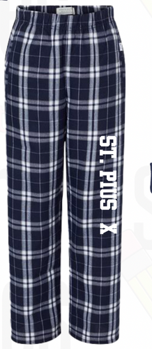 St.Pius Flannel Pajama Pants