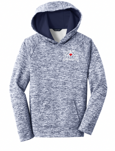 SMBS DRI FIT ELECTRIC HEATHER HOODIE