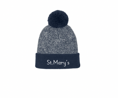 SMBS POM POM NAVY HAT