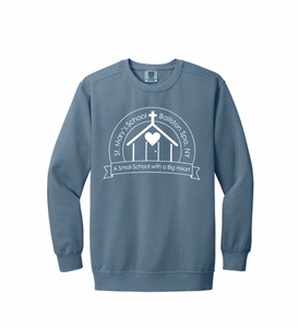 SMBS COMFORT COLORS RING SPUN CREWNECK SWEATSHIRT