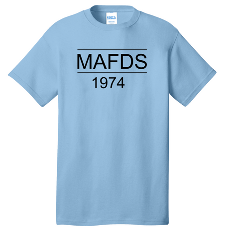 MAFDS S/S COTTON T-SHIRT with glitter MAFDS (YOUTH AND ADULT)