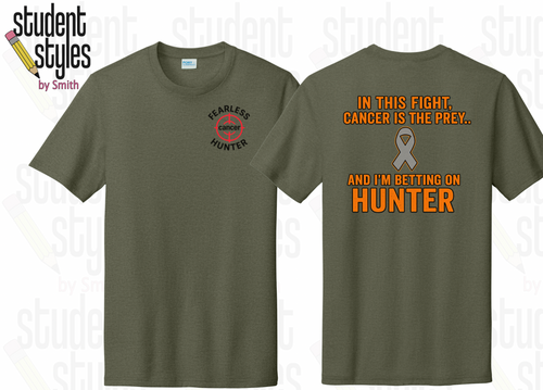 HUNTER S/S TRI BLEND T-SHIRT (PC330)