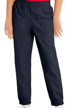 Load image into Gallery viewer, NAVY ELASTIC PULL-ON PANTS (NEW JOGGER STYLE ARRIVING!)