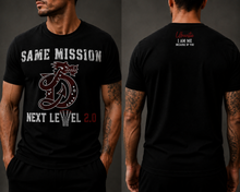 Load image into Gallery viewer, GVILLE 2.0 BLACK TRI-BLEND DRAGON T-SHIRTS (PC330)