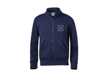 Load image into Gallery viewer, SQUARE PREK-5 FULL ZIP NON HODDED SWEATSHIRT w/ logo