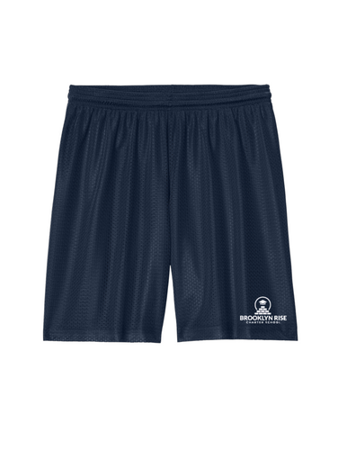 BROOKLYN RISE MESH SHORTS- WITH LOGO