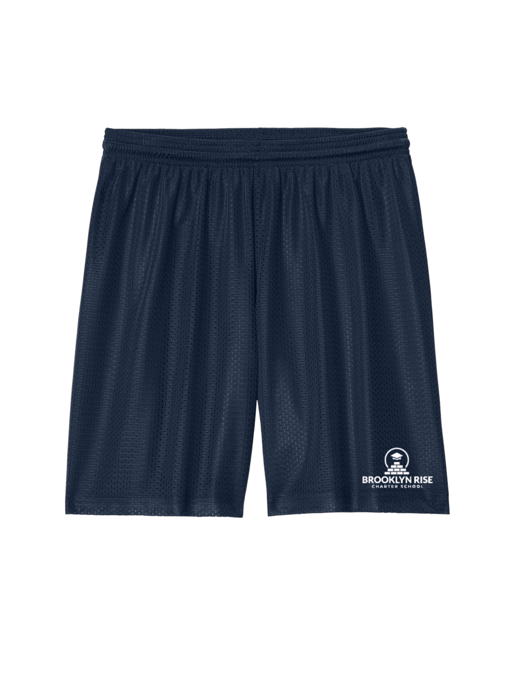 BROOKLYN RISE MESH SHORTS- WITH LOGO