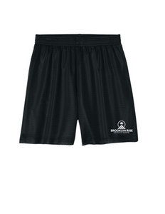 BROOKLYN RISE MESH SHORTS- WITH LOGO