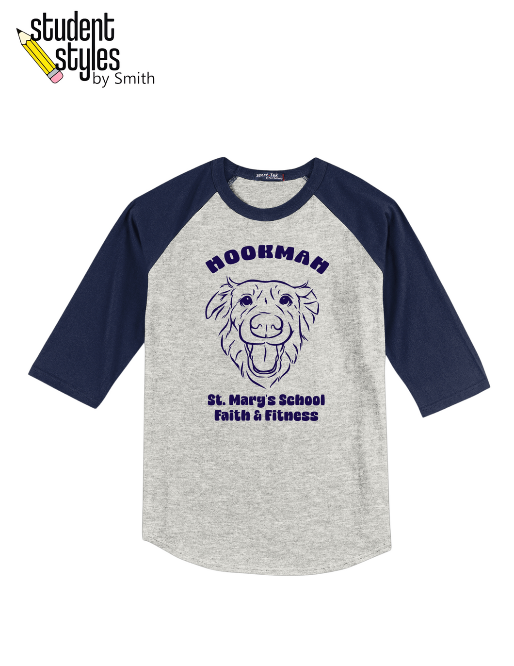 SMBS PE BASEBALL T-SHIRT W/ HOOKMAH LOGO (Y201)