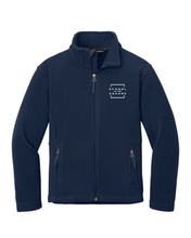 Load image into Gallery viewer, SQUARE PREK-5 FULL ZIP FLEECE w/ logo