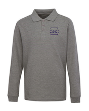 Load image into Gallery viewer, SQUARE PRE-K-5 L/S POLO w/ logo