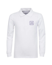 Load image into Gallery viewer, SQUARE PRE-K-5 L/S POLO w/ logo
