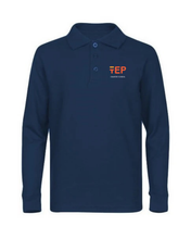 Load image into Gallery viewer, TEP LONG SLEEVE MIDDLE SCHOOL POLO WITH LOGO