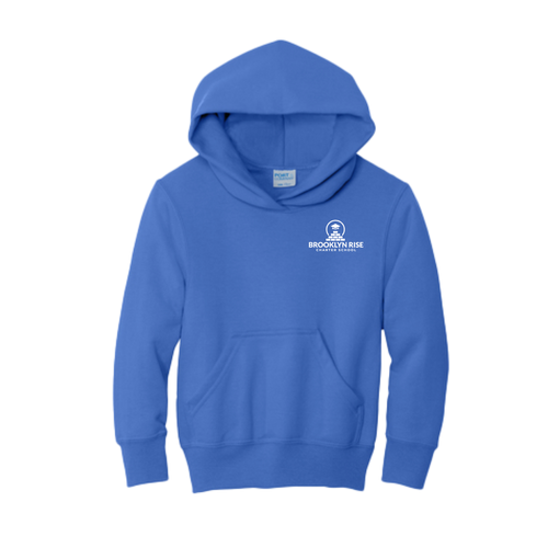 BROOKLYN RISE HOODED SWEATSHIRT W/ LOGO