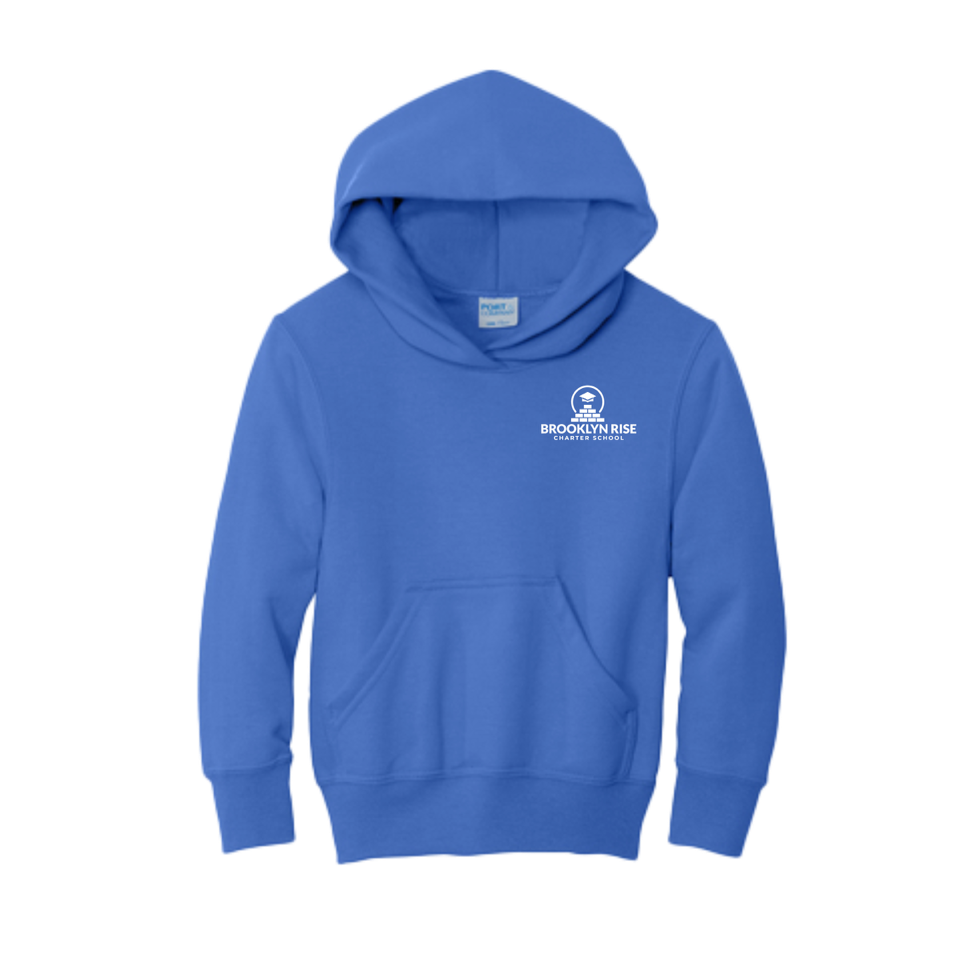 BROOKLYN RISE HOODED SWEATSHIRT W/ LOGO