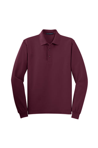 ASCA LONG SLEEVE POLO WITH LOGO