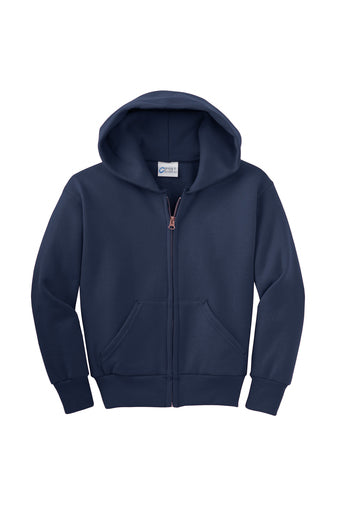 HOLLISTER GRADES K-5 BLUE FULL HOODED WITH LOGO – Styles