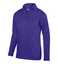 Load image into Gallery viewer, CBA MIDDLE SCHOOL 1/4 ZIP PULLOVER-PURPLE WITH LOGO