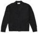 Load image into Gallery viewer, FHS V-NECK BLACK CARDIGAN SWEATER