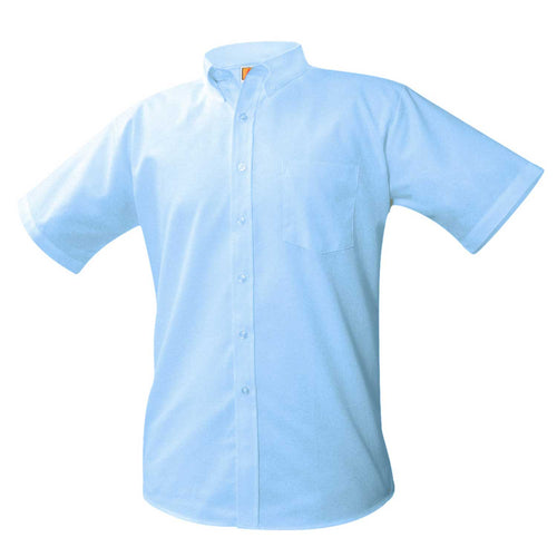 CSA SHORT SLEEVE OXFORD SHIRTS WITH LOGO - FINAL SALE