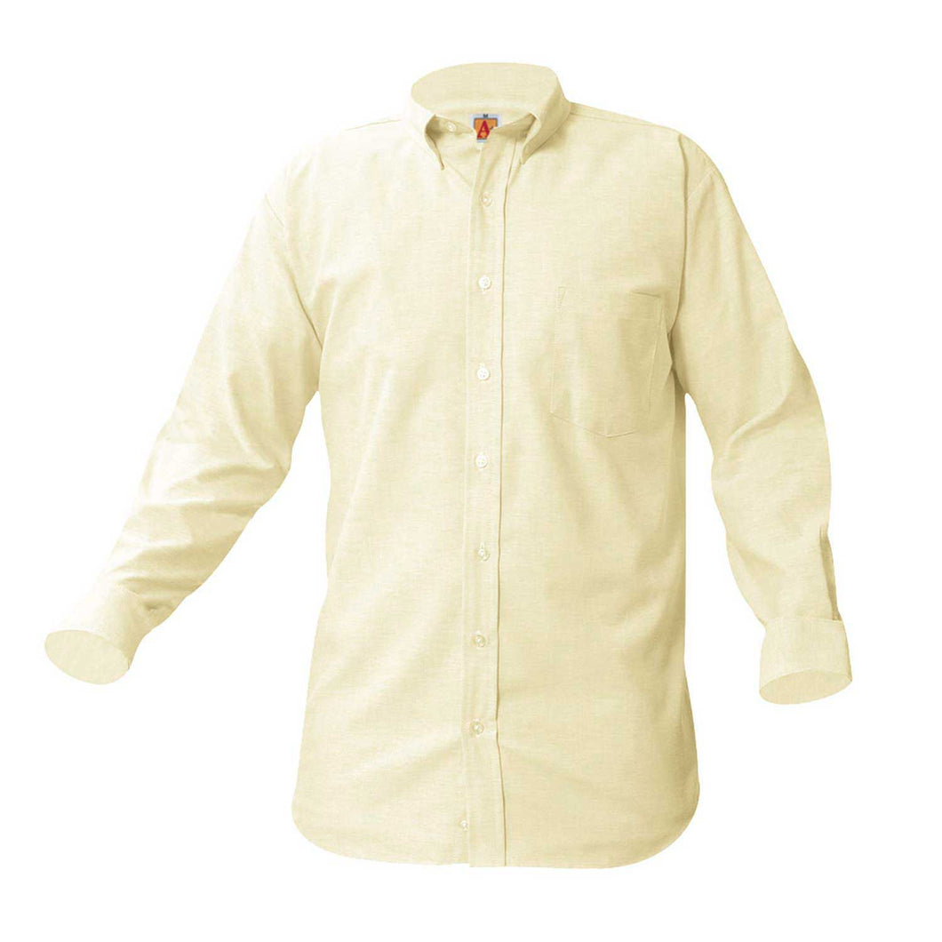 LONG SLEEVE OXFORDS-YELLOW