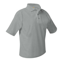 Load image into Gallery viewer, WHIN SHORT SLEEVE GREY POLO WITH LOGO