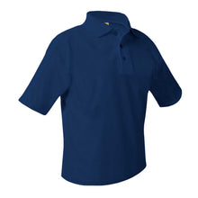 Load image into Gallery viewer, ST. JOSEPH SCHOOL SHORT SLEEVE NAVY PIQUE POLO w/logo